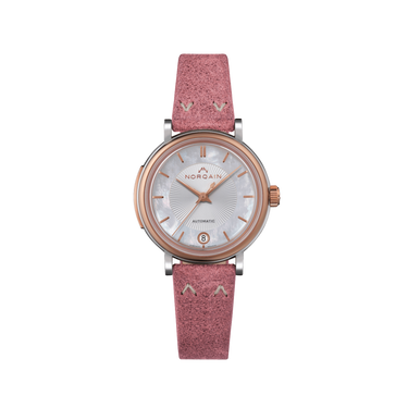 NORQAIN Freedom 60 Mother of Pearl 34mm - Gum Norlando Strap