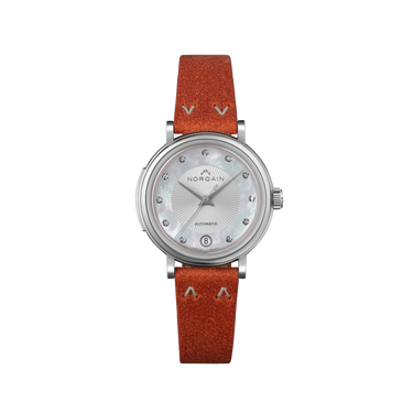 NORQAIN Freedom 60 Mother of Pearl 34mm - Rusty Norlando Strap