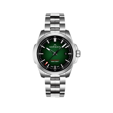 NORQAIN Independance Green Gradient 40mm - Stainless Steel Bracelet