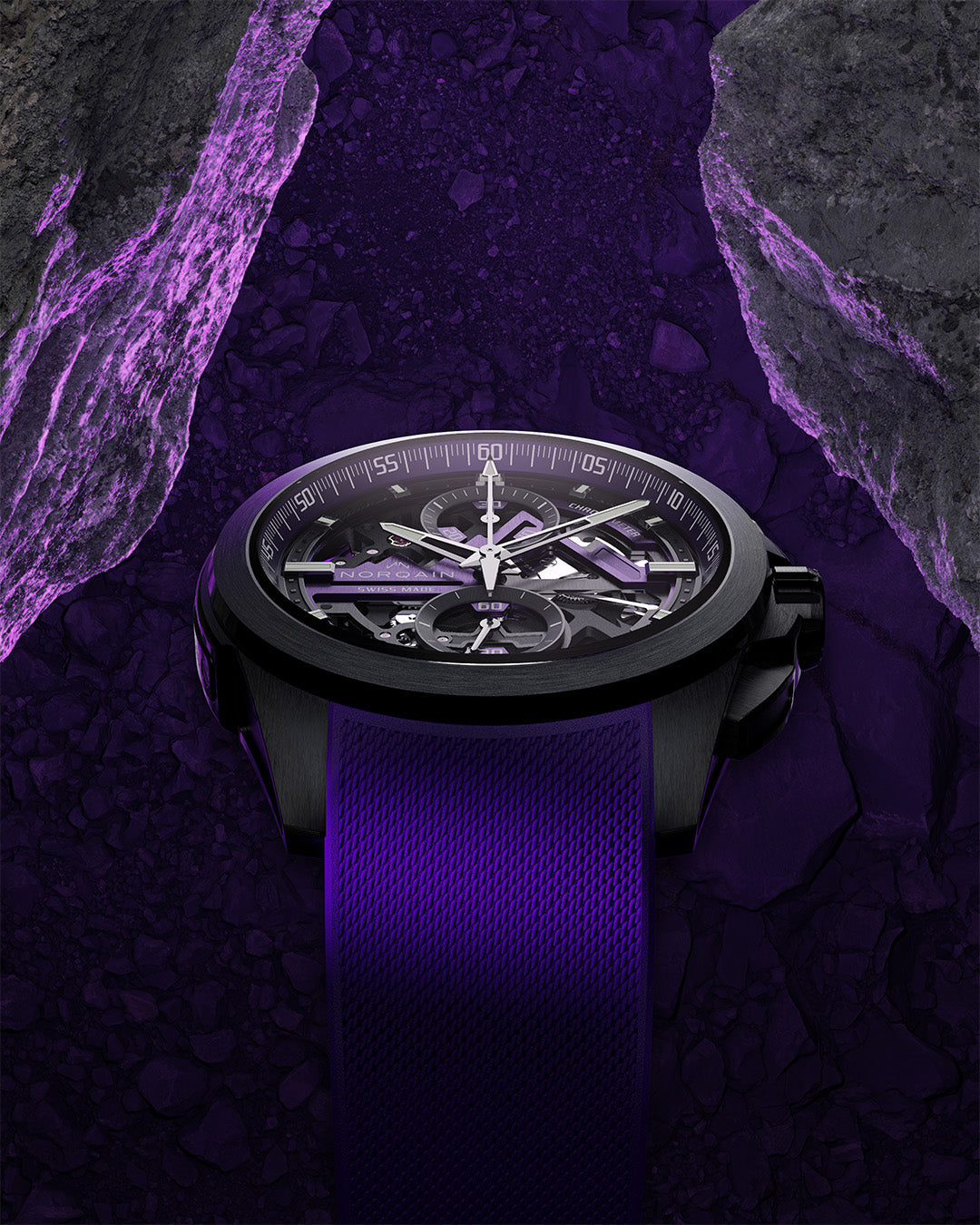 Independence Skeleton Chrono 42mm Titanium Limited Edition Top