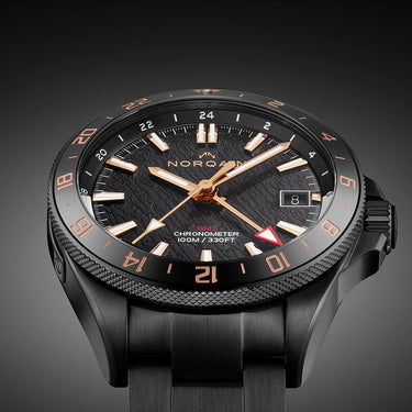 NORQAIN NEVEREST GMT Glacier 41mm