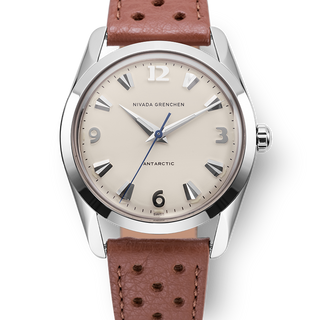 Nivada Grenchen Antarctic 35 mm - Eggshell White Luminova