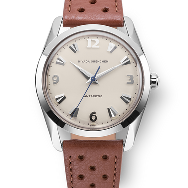 Nivada Grenchen Antarctic 35 mm - Eggshell White Luminova