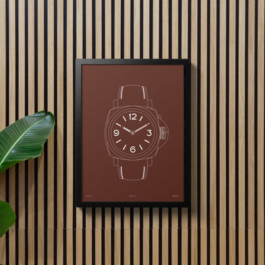 Panerai Luminor 372 Framed Print