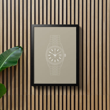 Rolex Datejust Ref. 1603 Framed Print