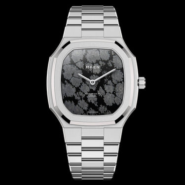 MAEN MANHATTAN 37 ULTRA THIN - SNOWFLAKE OBSIDIAN