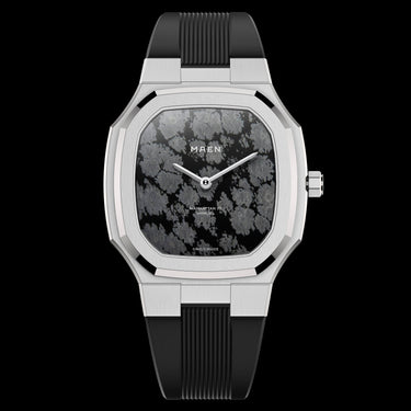 MAEN MANHATTAN 37 ULTRA THIN - SNOWFLAKE OBSIDIAN