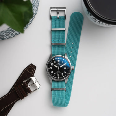 Bark & Jack Sky Blue Ribbed Nylon