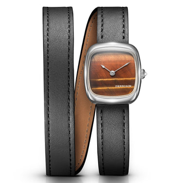 Dennison Mini Tiger Eye In Steel