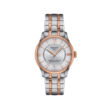 Tissot Chemin des Tourelles Powermatic 80 34mm - Rose Gold