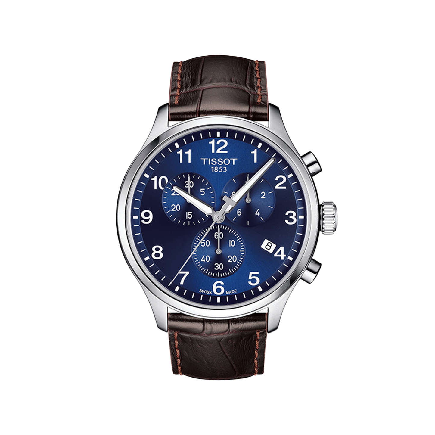 Tissot Chrono XL Classic - Blue with Leather Strap
