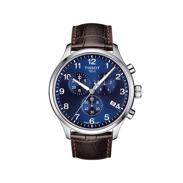 Tissot Chrono XL Classic - Blue with Leather Strap