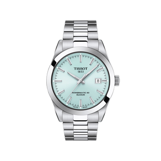 Tissot Gentleman Powermatic 80 Silicium - Ice Blue