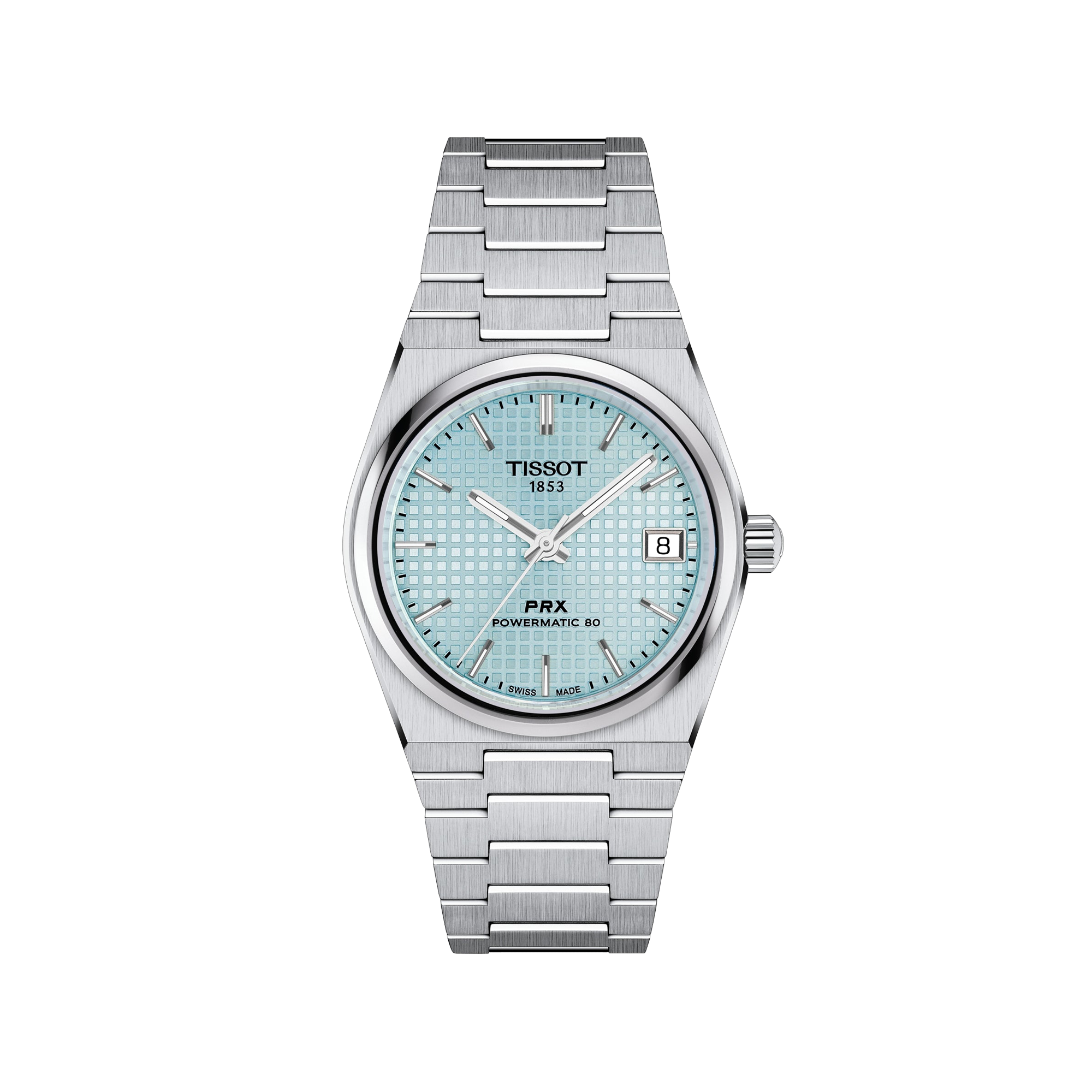 TISSOT PRX 35mm Powermatic 80 アイスブルー　美品 Tissot PRX 35mm Powermatic 80 - Ice Blue – Time+Tide Watches AU