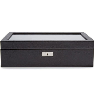 Wolf Roadster 10 Pc Watch Box Black