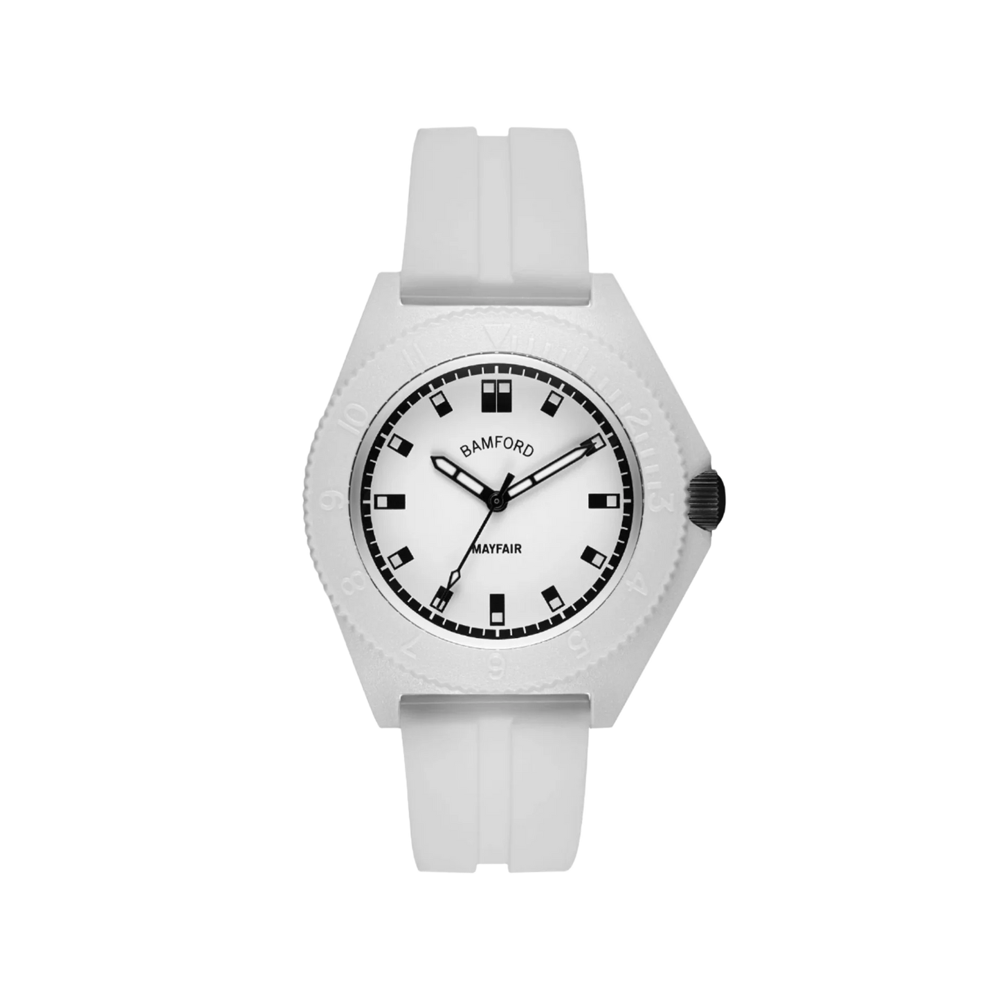 Bamford Mayfair Sport - White With Black Accents