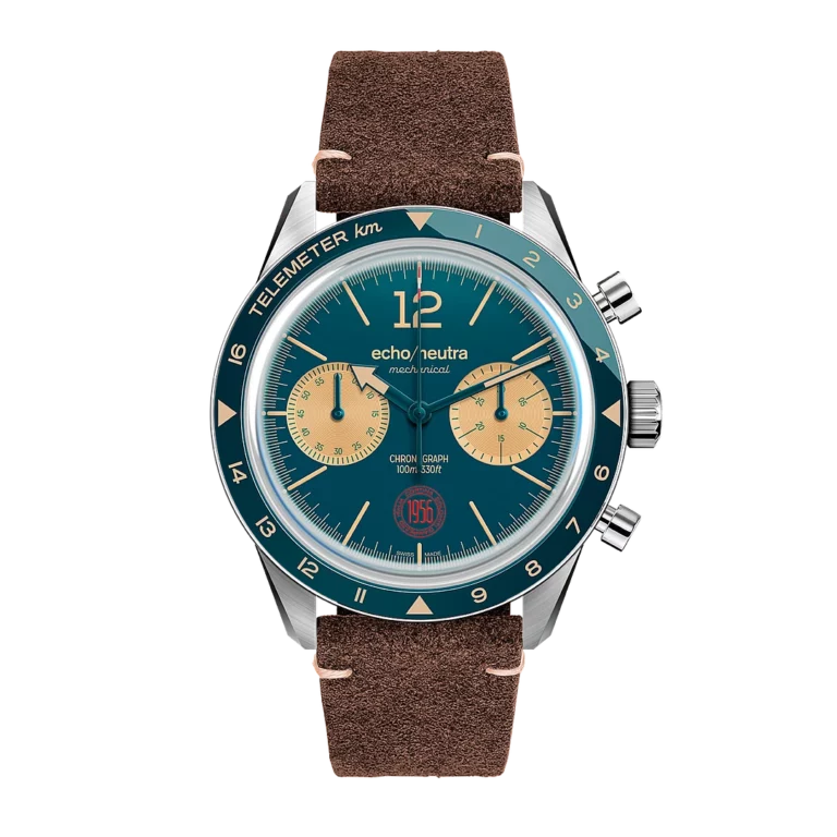 Echo Neutra Cortina 1956 Chrono Teal