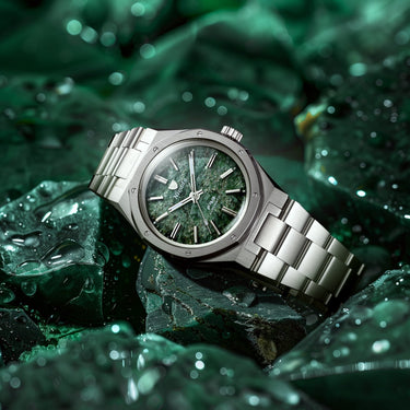 Nivada Grenchen F77 Green Aventurine Mark 1