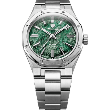 Nivada Grenchen F77 Green Aventurine Mark 1