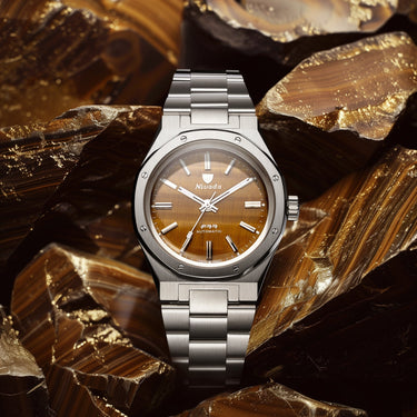 Nivada Grenchen F77 Tiger Eye Mark 1