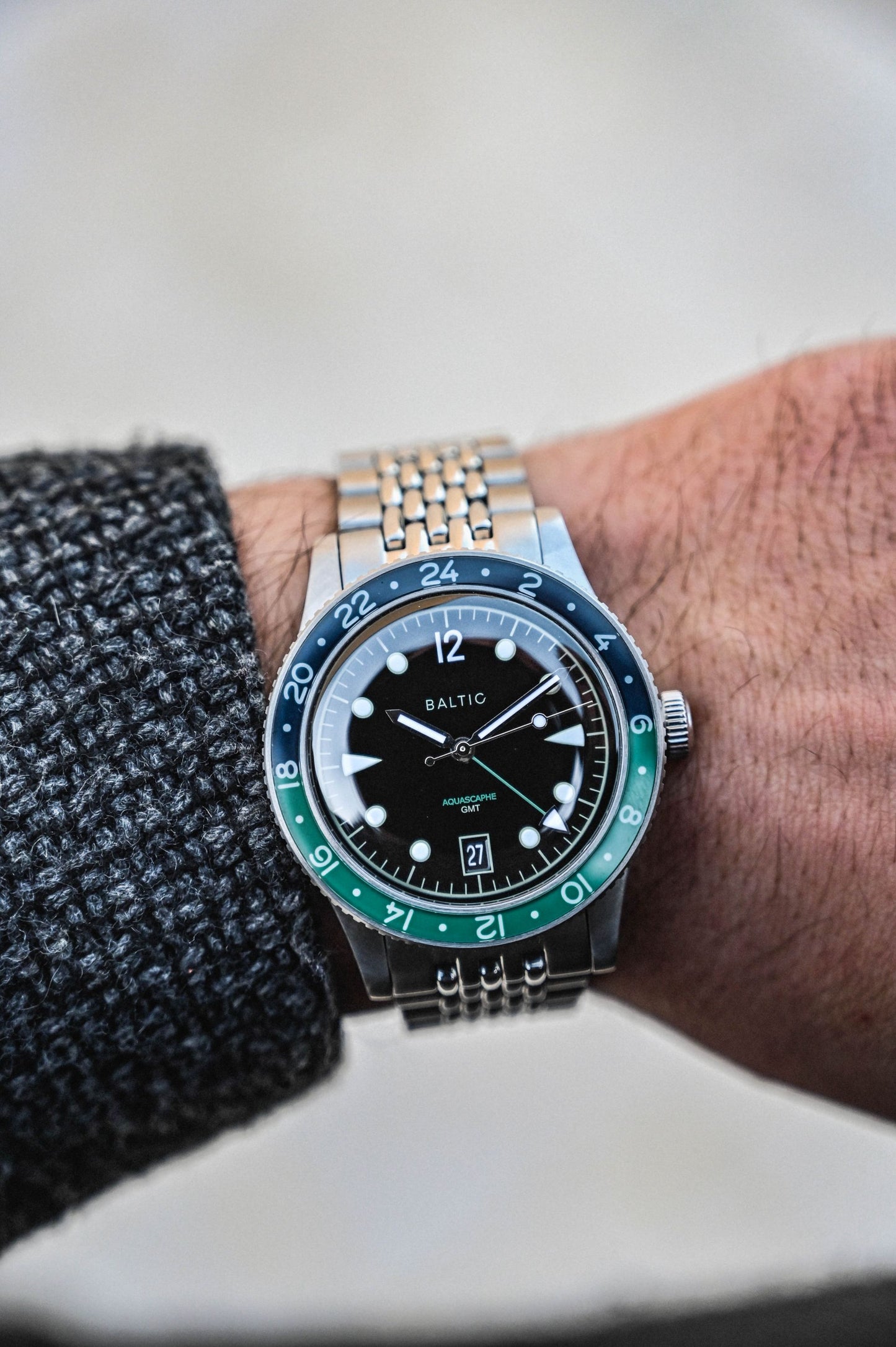 Baltic Aquascaphe GMT Green - Beads of Rice