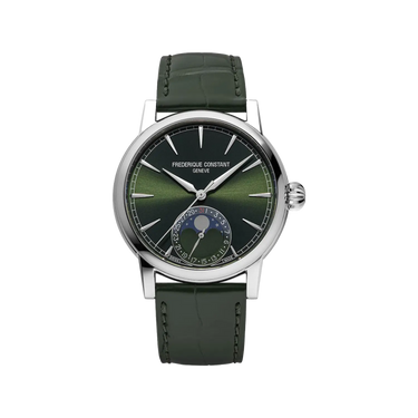Frederique Constant Classic Moonphase Date Green