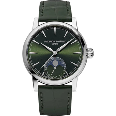 Frederique Constant Classic Moonphase Date Green