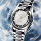 Pre-Order: Baltic Hermétique Glacier White Dial - Flatlink Bracelet - Limited Edition