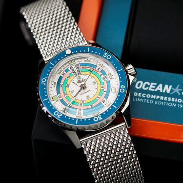 Mido Ocean Star Decompression Timer 1961 Silver Dial - Limited Edition