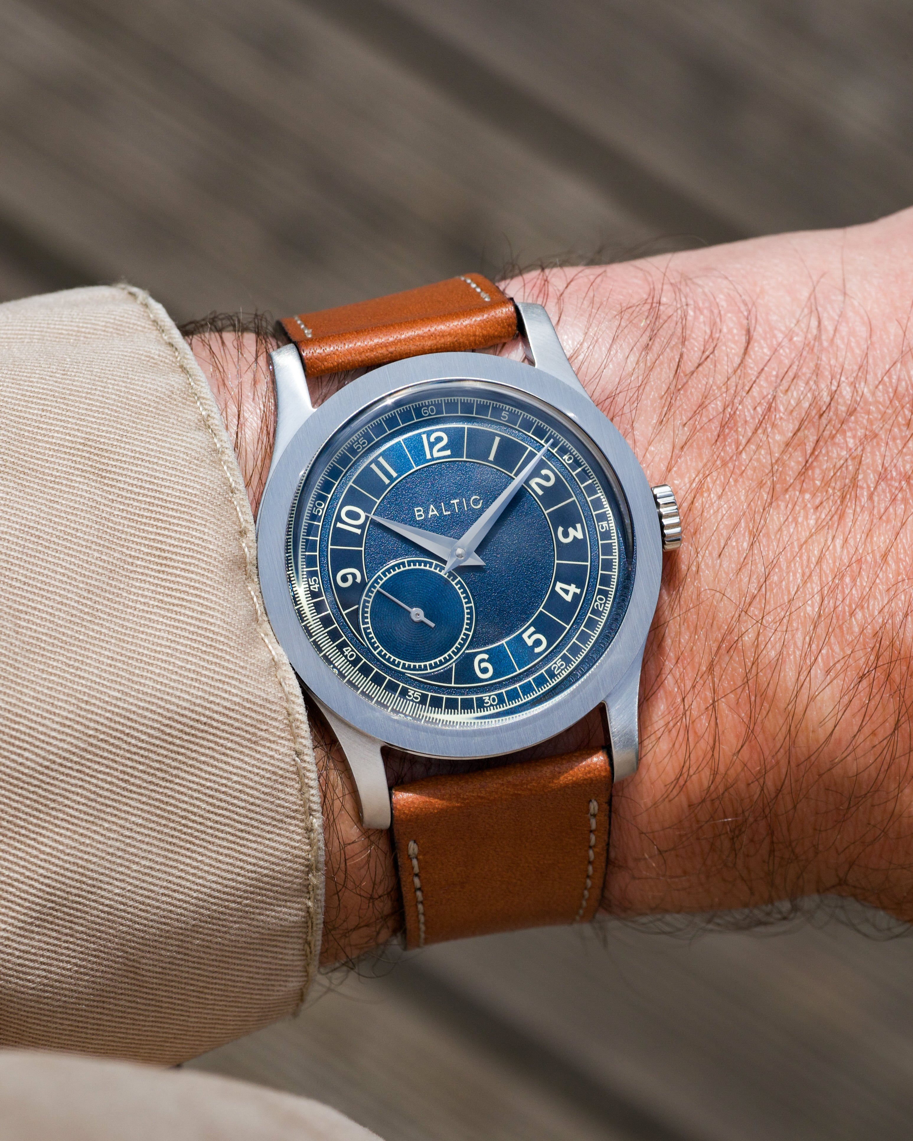 Mark Roulette Watch Baltic MR Roulette Blue 36mm – Time+Tide Watches US