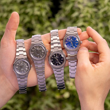 Nivada Grenchen F77 Lapis Lazuli – Time+Tide Watches Nivada Grenchen F77 Lapis Lazuli – Time+Tide Watches