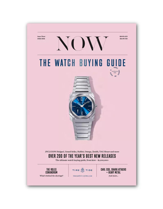 Time+Tide Watches - NOW Magazine - The Watch Buying Guide - Issue 3