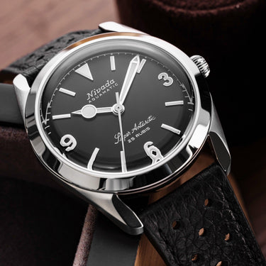 Super Antarctic 3.6.9 Black No Vintage Effect - White Luminous - Nivada Grenchen