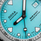 DOXA SUB 600T Aquamarine, ceramic bezel, stainless steel bracelet