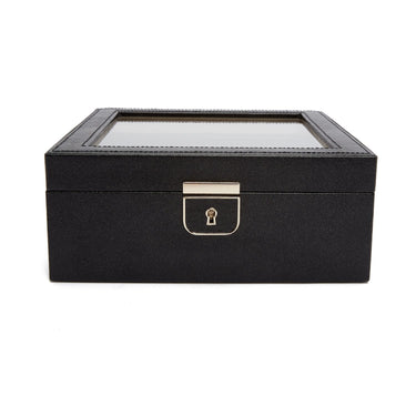 Wolf Palermo 6 Pc Watch Box Black Anthracite