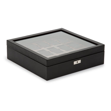 Wolf Roadster 15 Pc Watch Box Black