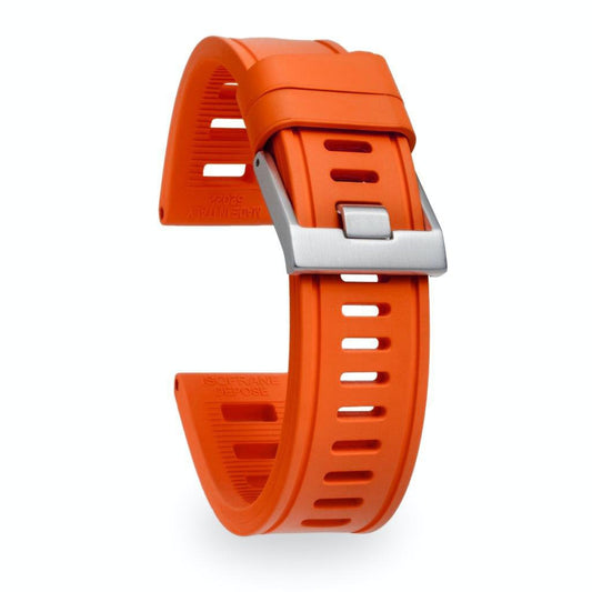 Isofrane Dive Watch Rubber Strap - Orange