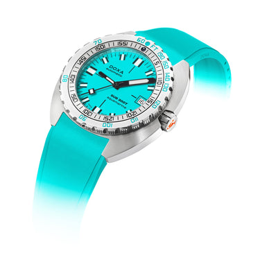 DOXA SUB 300T Aquamarine, rubber strap