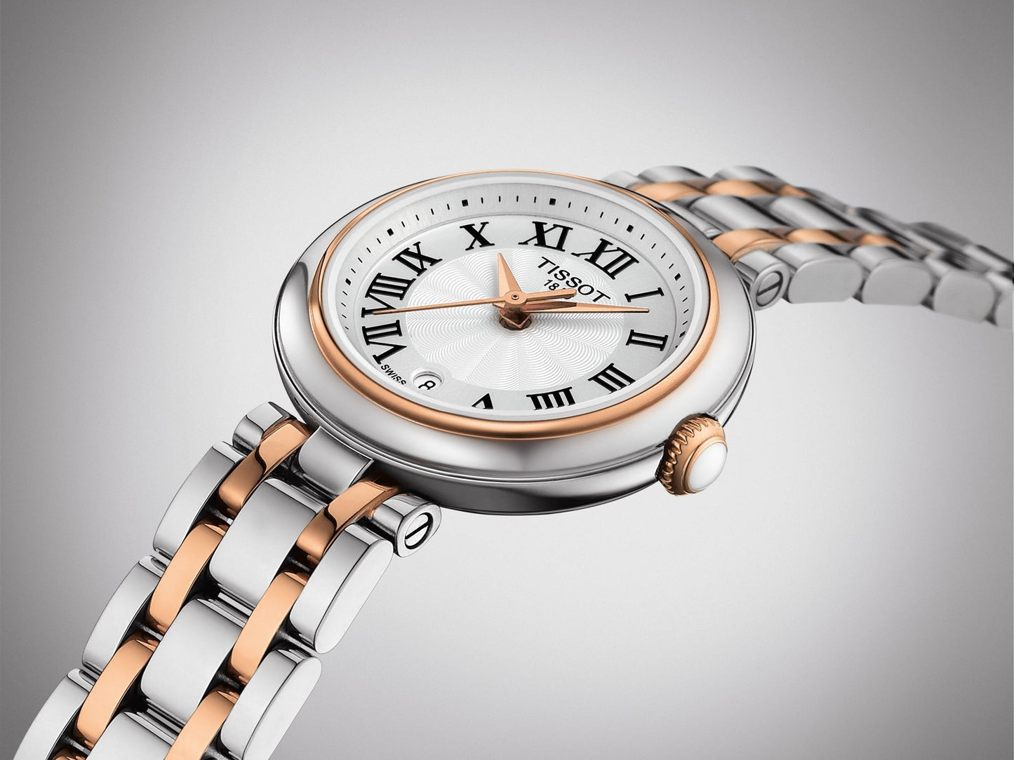 Tissot Bellissima Small Lady with Rose Gold PVD Coating Bracelet