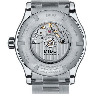 Mido Multifort Gent Silver - Stainless Steel - Stainless Steel Bracelet