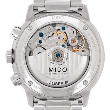 Mido Commander Chronograph - Stainless Steel - Stainless Steel Bracelet