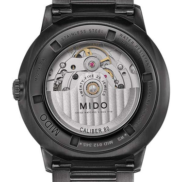 MIDO Commander Gradient - Stainless Steel with Black PVD - Black PVD Strap