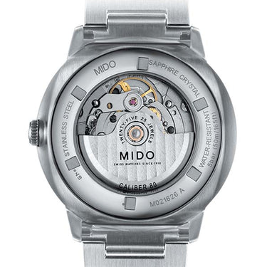 Mido Commander Big Date - Stainless Steel - Stainless Steel Bracelet