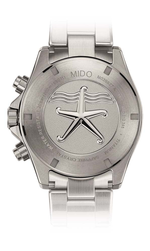 Mido Ocean Star Chronograph - Titanium - Titanium Bracelet