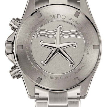 Mido Ocean Star Chronograph - Titanium - Titanium Bracelet