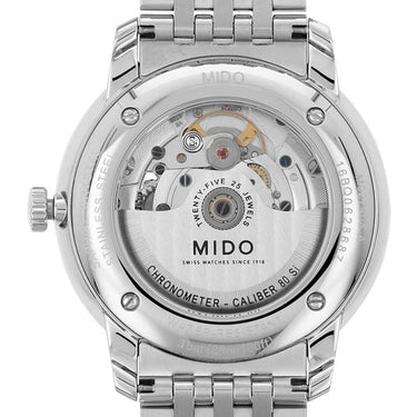 Mido Baroncelli Chronometer Silicon Gent - Stainless Steel - Stainless Steel Bracelet