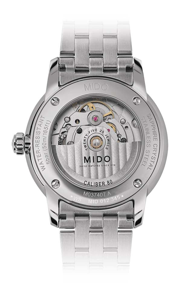 Mido Baroncelli Signature - Stainless Steel - Stainless Steel Bracelet
