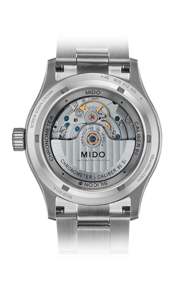 Mido Multifort Chronometer - Stainless Steel - Stainless Steel Strap