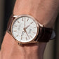 Mido Multifort Chronometer - Stainless Steel with Rose Gold PVD - Brown Leather Strap
