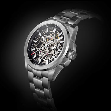 NORQAIN Independence Skeleton 42mm - Stainless Steel Bracelet